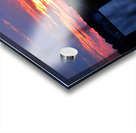 Sunset over the  St. Martin River Acrylic print