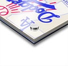 1974 Los Angeles Dodgers Ticket Stub Canvas Art Acrylic print