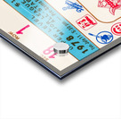 1978 San Diego Padres Baseball All-Star Ticket Canvas Acrylic print