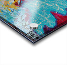 GALACTIC LANDSCAPE: Original Acrylic Painting by Carolina Cordon Reproduced by ByZo Art Acrylic print