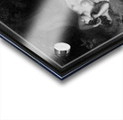 Ariadne Engraving by Asher Brown Durand Classical Fine Art Old Masters Reproduction Acrylic print