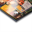 1970 Texas vs. Oklahoma State Basketball Poster Acrylic print