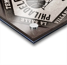 1983 Philadelphia Big 5 College Basketball Art Acrylic print