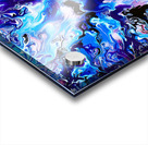  Acryl  wasser blau lila elektrisches blau Acrylic print