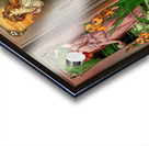 Art Nouveau Flower Series by Elisabeth Sonrel Vintage Artwork Acrylic print