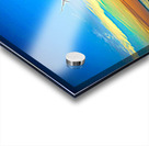 Iconic Tree Sunrise Driftwood Beach Expressionism Acrylic print