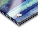 Ocean And Sea Beach Coastal Art Organic Watercolor Abstract Lines V Acrylic print