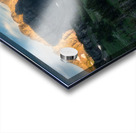 Life on the precipice Acrylic print