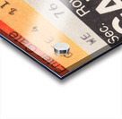 1980 Penn State vs. Nebraska Football Ticket Canvas Acrylic print