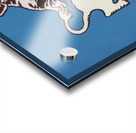 1957 Detroit Lions Vintage Football Art Acrylic print