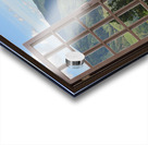 Sheltered by Pines Meadow Walk with Distant Hills Acrylic print