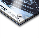 1958 Yankee Stadium Viewfinder Slide Art Acrylic print