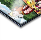 Cat the Caterpillar in Action   4 panel Favorites for Kids Room and Nursery   Bugville Critters Acrylic print