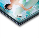 Riding The Waves by Bill Medcalf Pin-Up Girl Vintage Artwork Acrylic print