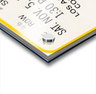 1983 USC vs. Stanford Football Ticket Wall Art Acrylic print