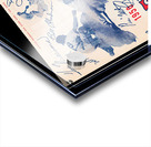 1950 Boston Red Sox Score Book Canvas Art Acrylic print