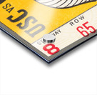 1969 USC vs. Georgia Tech Football Ticket Stub Art Acrylic print