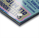 1947 Ole Miss Rebels vs. Chattanooga Acrylic print