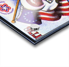 1976 Arkansas Razorbacks Ticket Stub Art Acrylic print