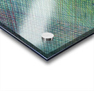 Greenblocks Acrylic print