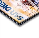 United Airlines San Diego travel poster Acrylic print