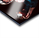 Night Game Catch  Vintage Football Art  Acrylic print