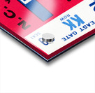 1975 Duke Blue Devils vs. NC State Wolfpack | Row 1 Acrylic print