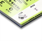 1985 Arkansas Razorbacks vs. Texas A&M Aggies | Row 1 Acrylic print