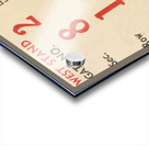 1950 Clemson Tigers vs. South Carolina Gamecocks Acrylic print