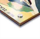 Vintage travel advert for transport to New Zealand via Panama Acrylic print