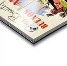 Adolph Treidler Original Vintage Travel Poster for Buenos Aires Acrylic print