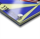 John Galt Line Travel Poster Acrylic print