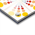 Color Wheel Dots with spaces  Acrylic print