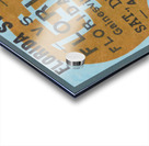 1977 Florida State vs. Florida Football Ticket Art Acrylic print