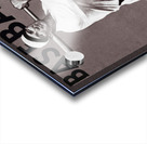 1934 Vintage Black and White Baseball Art Acrylic print