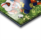 1953 Detroit vs. Tulsa Football Program Art Sale Acrylic print