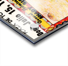 1956 Plaza De Toros Bull Fighting Ticket Stub Acrylic print