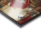 Lighting a cigarette Acrylic print