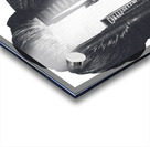 Double Exposure of a Woman and a City Street Acrylic print