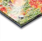 Orange Floral Acrylic print