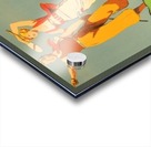 Original vintage poster from 1930 for Mont Revard in Savoie, France Acrylic print