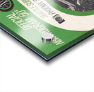 1968 Vintage Seattle Supersonics Program Remix Art Acrylic print