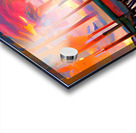 Naples Pier Perspective  Acrylic print