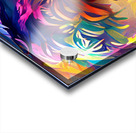 Naples Paradise Rainbow Palm Tree Acrylic print