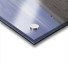 Winter beach in France Acrylic print