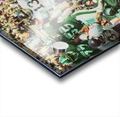 1975 Retro Michigan State Football Art Poster Acrylic print