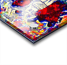 1973 Basketball Art Remix Acrylic print