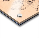 1959 Baseball Sketch Art  Acrylic print