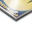 Turkey Blue Mosque Istanbul vintage travel poster Acrylic print