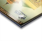 Tunis La Blanche vintage travel poster Acrylic print